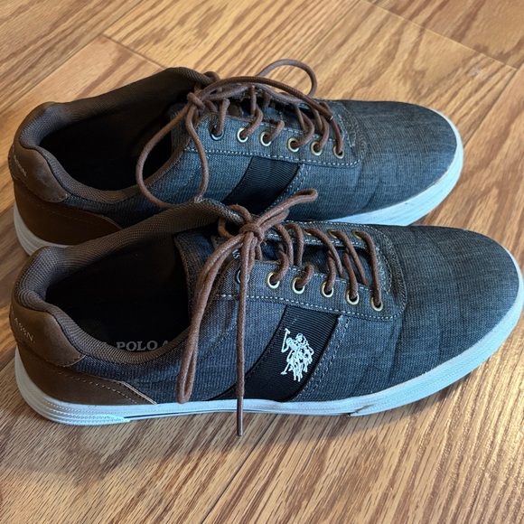 Polo Ralph Lauren Other - 👑 Mens POLO RALPH LAUREN SHOES Size 9M Black Brown